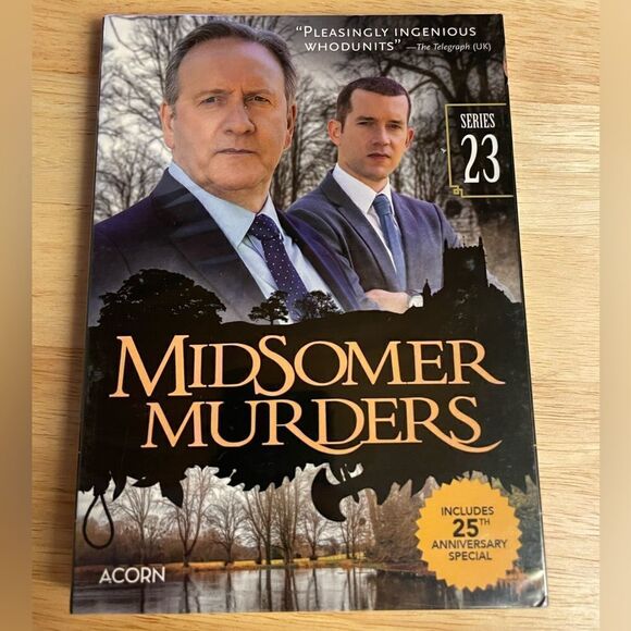 Midsomer Murders Brand New Series 23 DVD Which Includes 4 Bonus Mysteries - Picture 1 of 13